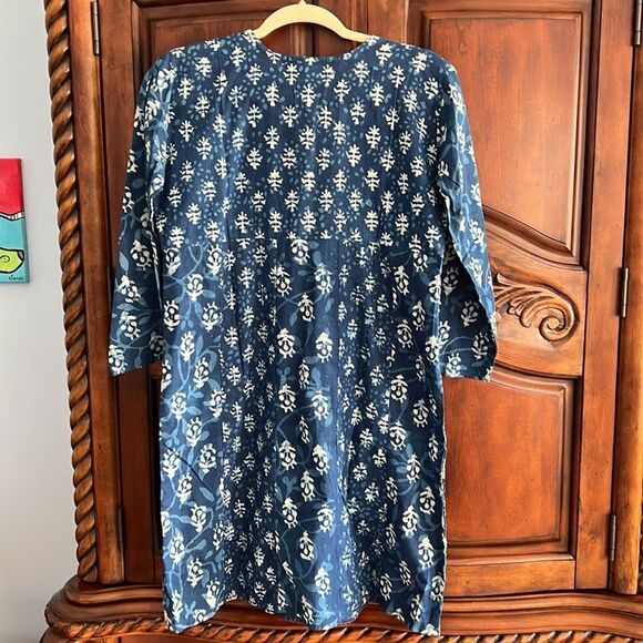 Embellished cotton tunic – size large. NWOT - Picture 4 of 7